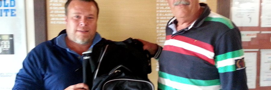 Francois van der Merwe en Jakkie Beukes 